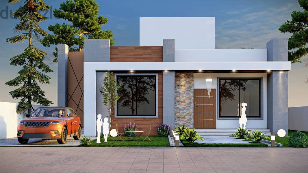 3D DESIGNER EXTERIOR AND INTERIOR WITH construction  WORK 7