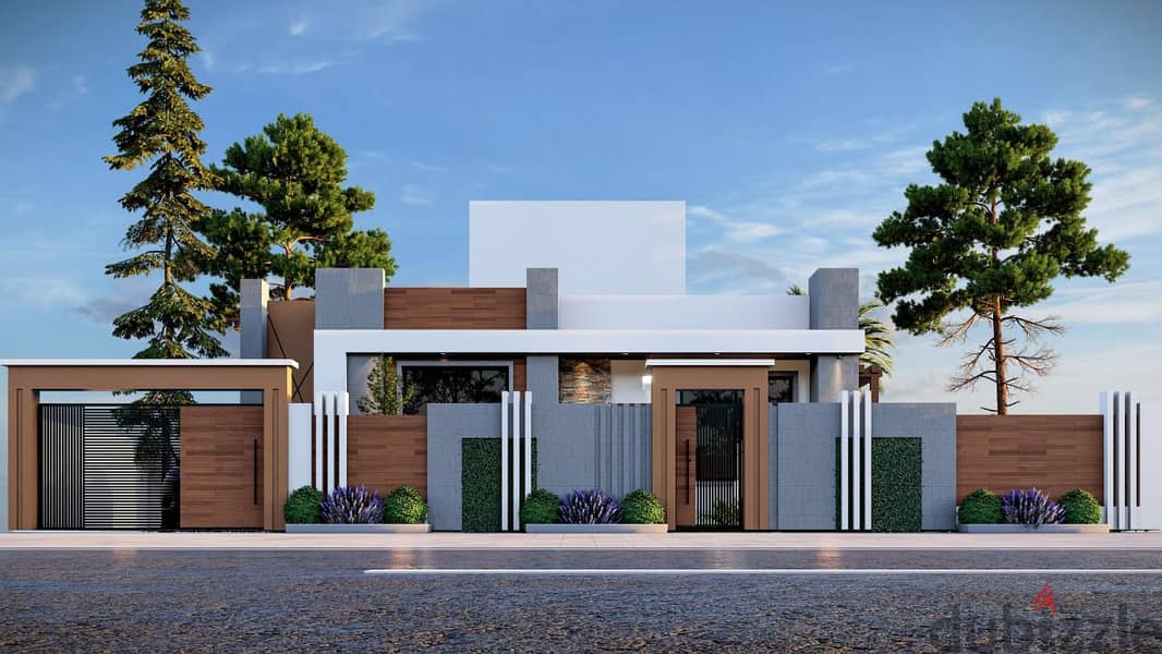 3D DESIGNER EXTERIOR AND INTERIOR WITH construction  WORK 8