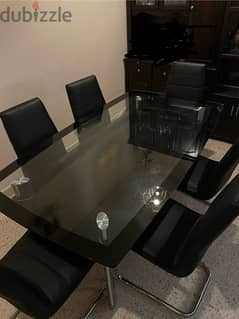 dining table for 6 ( including dining chairs )