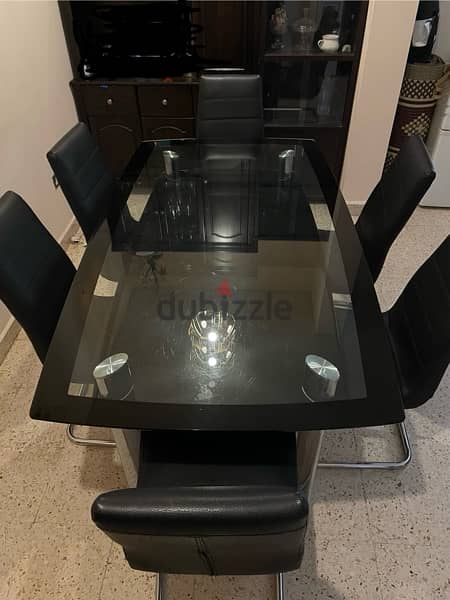 dining table for 6 ( including dining chairs ) 1