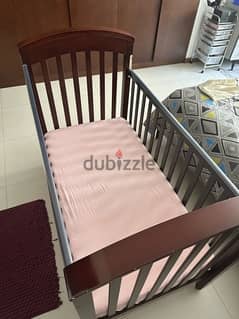 Baby cot upto 4 years - Home centre