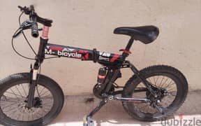 Bicycle for sale , good condition  16 inches ,suitable for 7 to 11