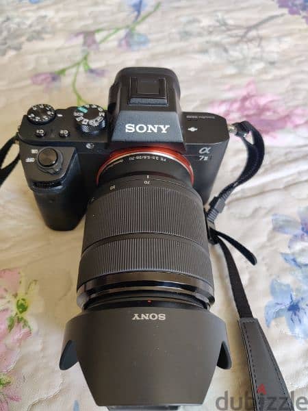 Sony a7 mark 2 camera body with 28-70mm Sony lens 3