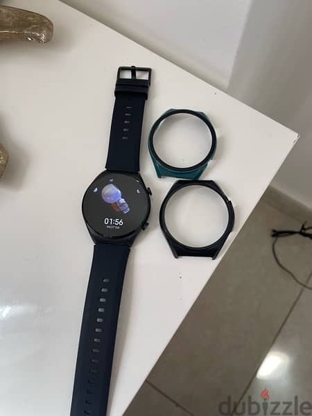xiaomi smart watch used only 2 months with 2 covers and bands 4