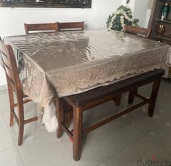 dining table for 6 with buffet