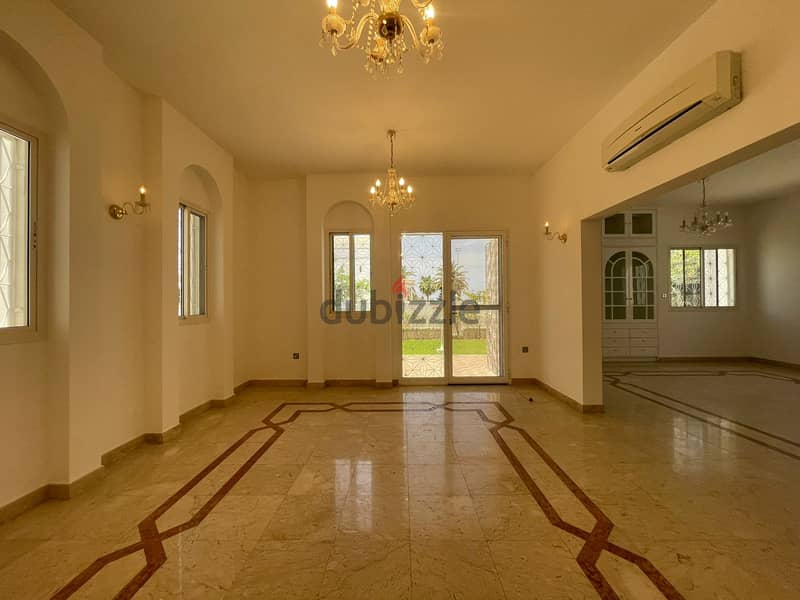 5 BR + Maids’ Room Fantastic Villa in Shatti Al Qurum 1