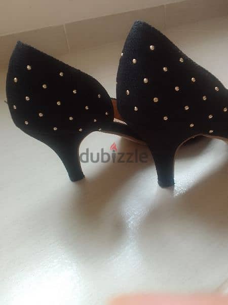 Black heels size 39 1