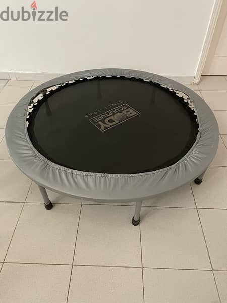 boxing bag and trampoline 1
