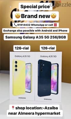 Brand new - Samsung Galaxy A35 5G 256/8GB - best price 0