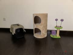 Kitten toys cat toys cat carrier scratch post and play post