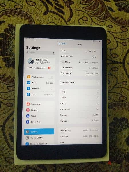 Apple iPad mini 5th Generation, Wi-Fi, 256GB With Box And 1 Case Free 2