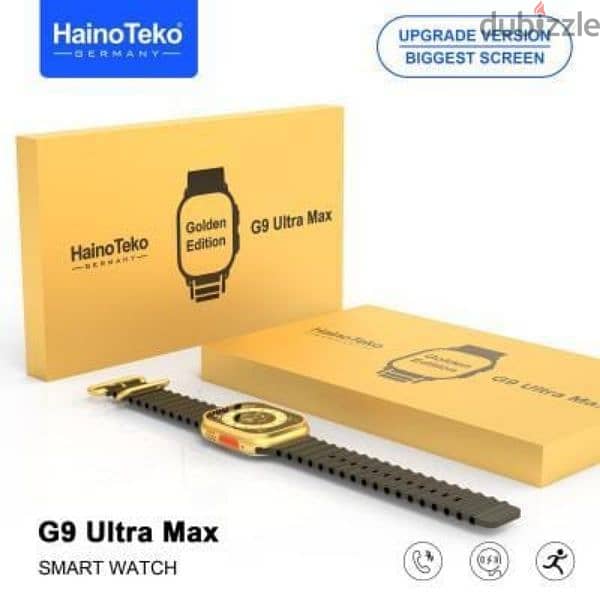 Haino Teko G9 Ultra Max Smart Watch (Golden Edition) 1