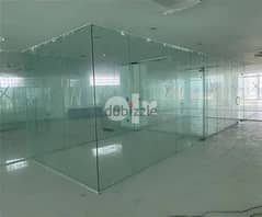 glass door and partion mantinas all