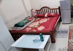 all good condition freeze 50r& bedsheets with mattress 65r tea table 5