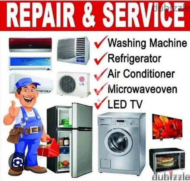 AC REPAIRING ND SERVICES WASHING MACHINE FRIGE REPAIRING 0