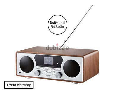 Bauhn Bluetooth MP3 Digital Radio with CD Player 1