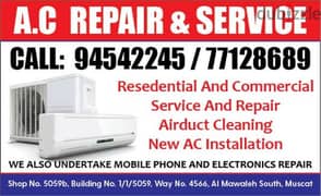 Ac repair service & mobile repair service