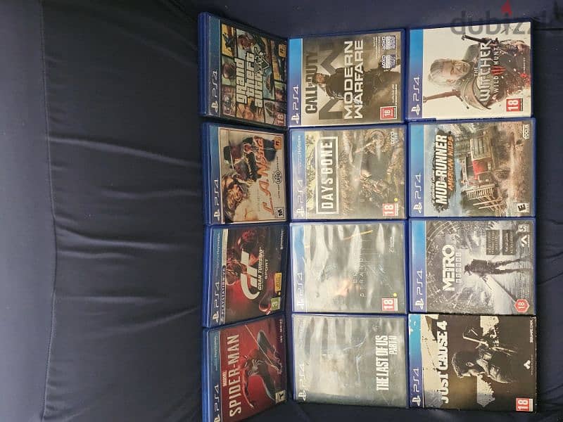 Playstation Pro 1 TB. . 12 games seperate sale 3