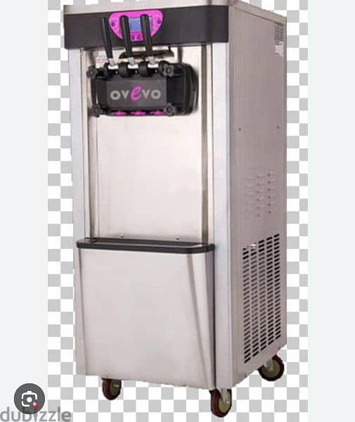 softy ice cream machine 3 flavor and restaurant machines 4
