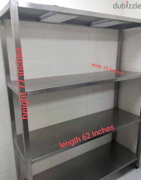 4 tier stainless steel rack 3