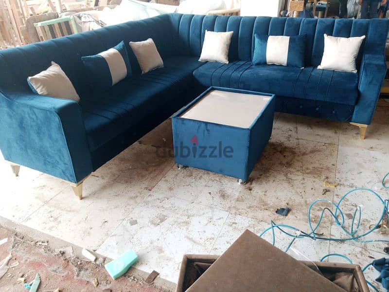Brand New  Comfortable  L Shape Full Set Sofa Offer Price 2