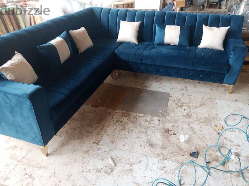 Brand New  Comfortable  L Shape Full Set Sofa Offer Price 4