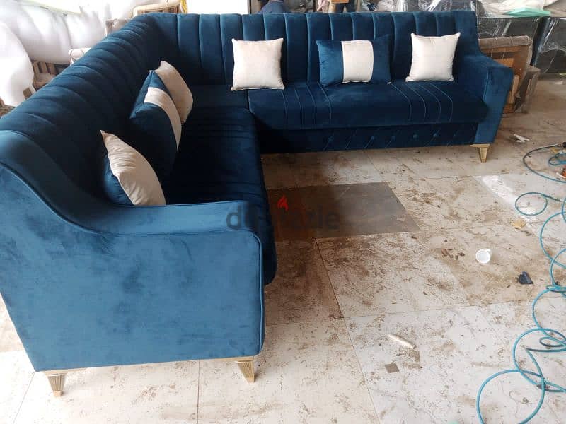 Brand New  Comfortable  L Shape Full Set Sofa Offer Price 7