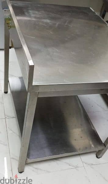 Stainless steel table 1
