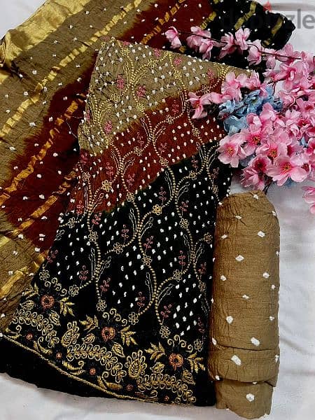 Embroidered indian full suits 3