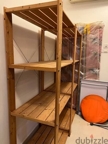 wooden storage rack 1