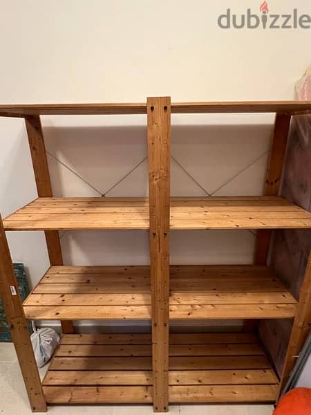 wooden storage rack 2