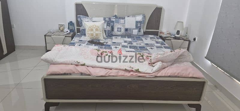 double size bed set of 6 pecs 4