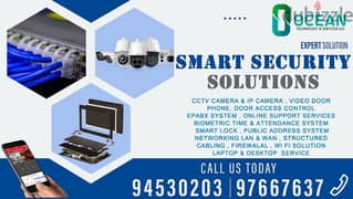 CCTV camera installation and service