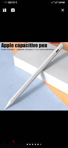 متوفر أقلام أبل للبيع شبيه الأصلي بجميع المميزات يدعم راحة اليد 0