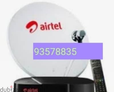 Home service  Nileset Arabset Airtel DishTv osn fixing and setting