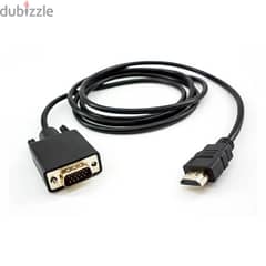 HDMI to VGA Cable 1.8M 0