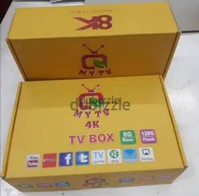 Android Wifi TV box with 1 Year Subscription.