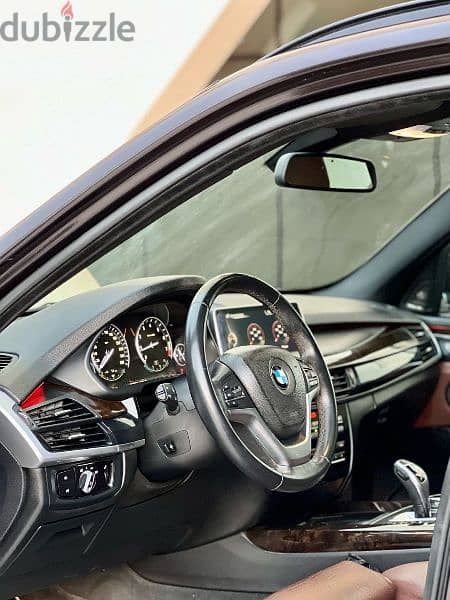 BMW X5 50i Xdrive 2014 7 seats Oman car 6