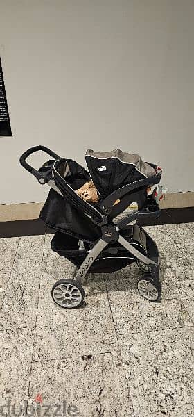 Stroller, Car Seat and Base 1