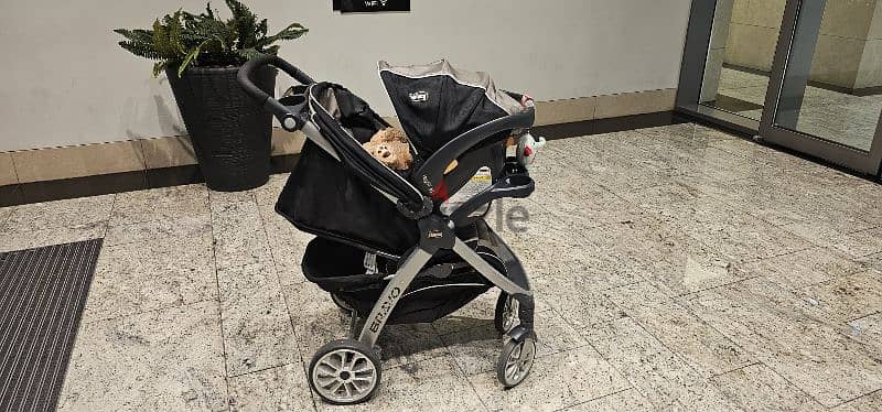 Stroller, Car Seat and Base 3