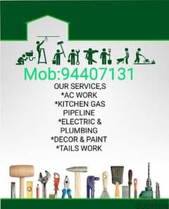 we do house repair and maintenance service in multiple category