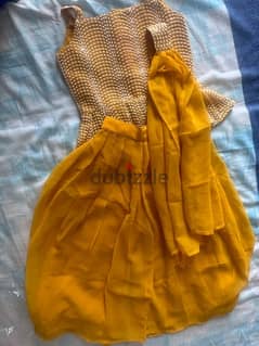 party wear girl dress with dupatta 0