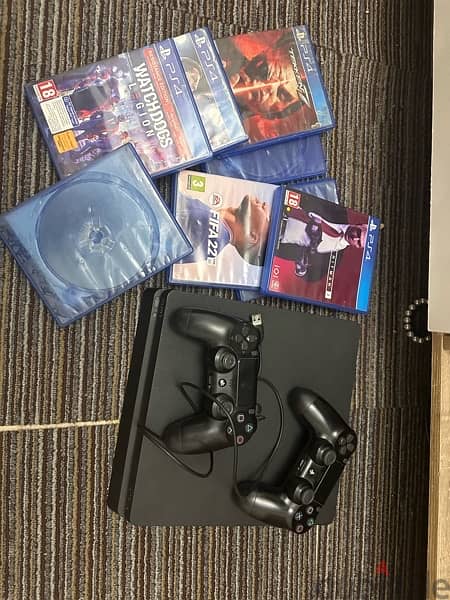 ps4 41tb slim working perfectly with plenty of games 9