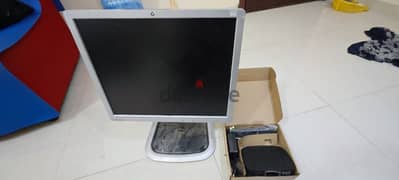 HP monitor cum TV 19 inch hd+ Airtel dth 0
