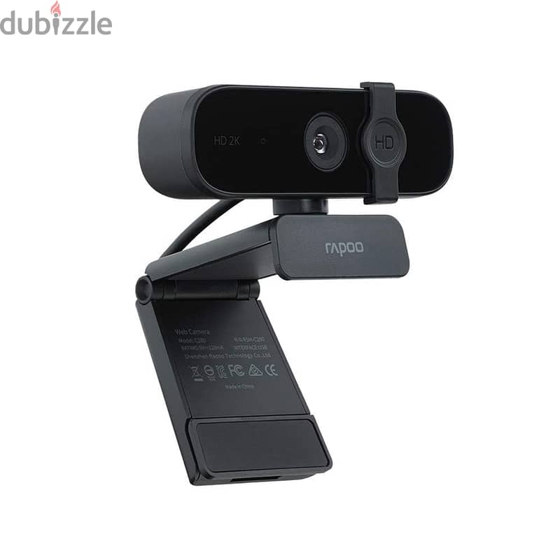 RAPOO C280 Digital USB 2K WebCam - كاميرا بجودة عالية ! 3