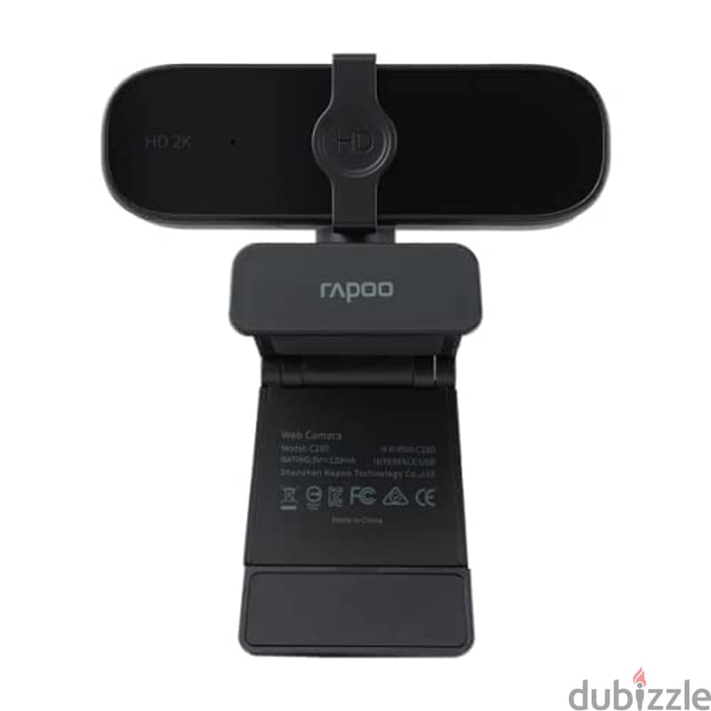 RAPOO C280 Digital USB 2K WebCam - كاميرا بجودة عالية ! 5