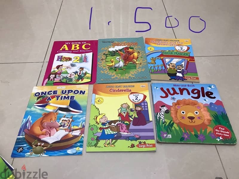 stories and learning books in new condition 2