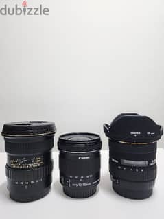 Canon wide angle lenses 0