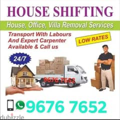 Movers And Packers profashniol Carpenter Furniture fixing transport
