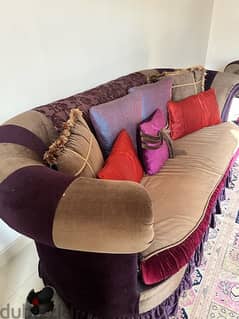 Sofa Set Almost New - طقم جلوس شبه جديد 0